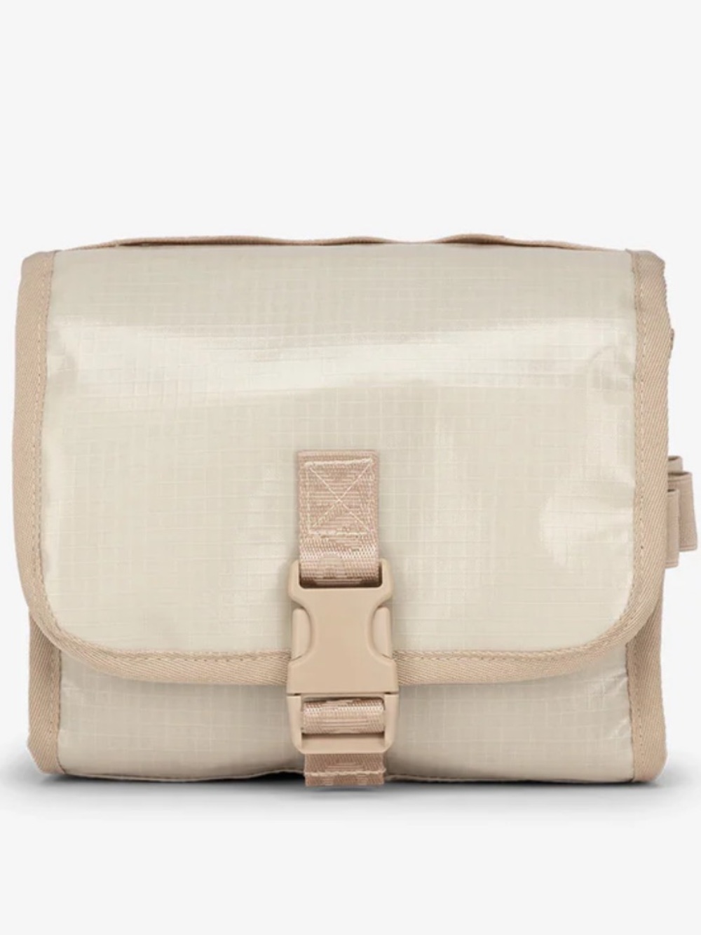 Calpak Terra Hanging Toiletry Bag in White Sands